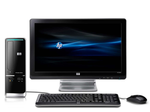 Picture of HP Desktop Computer